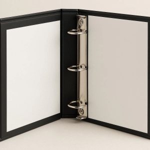 Three Ring Binder Round Ring View Binder Heavy Duty Hardcover Presentation Folder For School Office